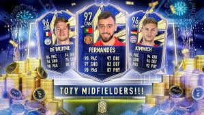 Joshua kimmich fifa 21 96 toty prices and rating ultimate team futhead from futhead.cursecdn.com enjoy our feature in which you get to know our midfielder and … Toty Midfielders 97 Toty Fernandes 96 Toty De Bruyne 96 Toty Kimmich Fifa 21 Ultimate Team Youtube