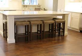 large kitchen island with seating