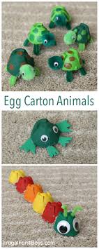 ‪Adorable Egg Carton Turtle Craft (And a Caterpillar and Frog too!) - Frugal  Fun For Boys and Girls‬‏