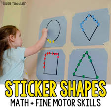 Get your kids psyched about stem and steam with interactive activities they can do at home. Easy Dot Sticker Activities Busy Toddler