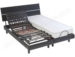 Sommiers tapissier, sommiers fixe à lattes, sommiers relaxation. Matelas Sommier 2 X 100 X 200 Epeda Lit Electrique Cosmo Latex 2x100x200 Pas Cher Ubaldi Com