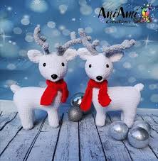 Christmas Reindeer Crochet Pattern Roundup Amvabe Crochet Crochet Patterns Christmas Crochet Christmas Teddy Bear