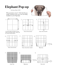 Gently fold the card base along the score line making sure you don't crease the front panel. Elephant Pop Up Flap Aeronautics Nature