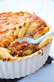 Greek Pastitisio Baked Pasta With Ground Beef Recipes Cooking Recipes Food