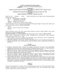 Jika disetujui pemilik, penggaduh diperbolehkan mencari dan mendapatkan calon pembeli. Surat Perjanjian Kerjasama Penyaluran Dana Bsm