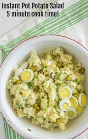 Instant Pot Potato Salad Best Easy Potato Salad Recipe For Summer Recipe Instant Pot Potatoes Recipes Potato Salad Recipe Easy