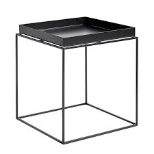 Hay Tarjotinpoyta Keskikokoinen Musta Hay Tray Table Hay Tray Tray Table