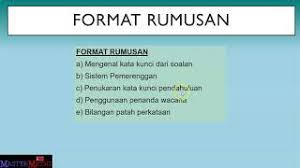 可以用于 ulasan/ringkasan dan rumusan semua dapat menggunakan penanda wacana tersebut. Bangi Bm T4 5 Youtube