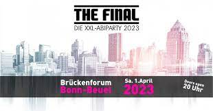 The Final - Die Abiparty | 01.04.2023 20 Uhr | Brückenforum Bonn-Beuel |  Das Abifestival der Region Bonn / Rhein-Sieg