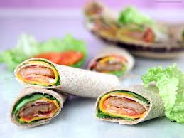 Wraps Poulet Bacon Recette Recette Wrap Recette Wrap Poulet Recette