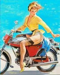 They knew how to work their curves and. Elvgren