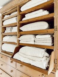 .smell in the linens from a small closet in our bathroom, i have washed the linens and placed a i keep a few dryer sheets in mine to to make it smell fresh. Antique Linen Press Linen Closet Tips Liz Marie Blog