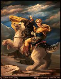 I feel like this is the most elaborate and beautifully rendered political cartoon i've ever seen. Tom Coletti Hbomberguy Crossing The Alps