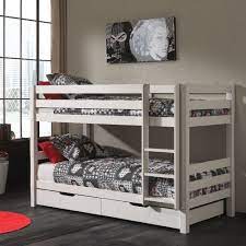 Find the perfect home furnishings at hayneedle, where you can buy online while you explore our room designs and curated looks for tips, ideas & inspiration to help you along the way. Pino Kids Bunk Bed In White Kids Beds Cuckooland