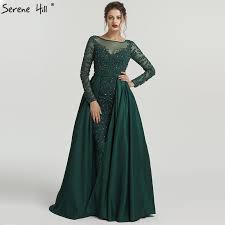 La robe de soirée longue est une pièce extrêmement forte qui ne s'associe pas avec n'importe quoi. Robe Luxueuse De Soiree Rose Vert Emeraude Manches Longues Perles Et Cristaux Robe De Soiree Bla6172 2020 Aliexpress