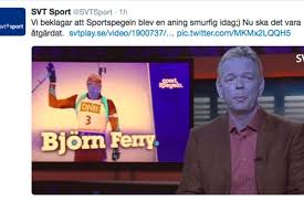 Svt sports officiella sida på facebook. Smurfar Tog Over Tv Sporten Svd