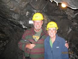 The walls of the mine are studded with beautiful minerals. In The Mine Picture Of Crystal Gold Mine Kellogg Tripadvisor