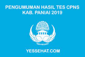 Maybe you would like to learn more about one of these? Pengumuman Hasil Tes Cpns Kabupaten Paniai 2019