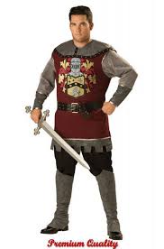 Loyal Knight Plus Size Costume In Stock In 2020 Knight Costume Medieval Knight Costume Plus Size Costume