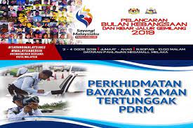 Berikutan itu, 6 kesalahan utama ialah; Bernama Potongan 50 Peratus Saman Trafik Pada Pelancaran Bulan Kebangsaan