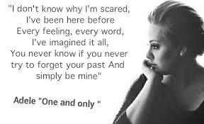One Only Adele My Love Musica