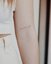 Check out our namaste tattoo selection for the very best in unique or custom, handmade pieces from our shops. Namaste Lettering Tattoo On The Bicep