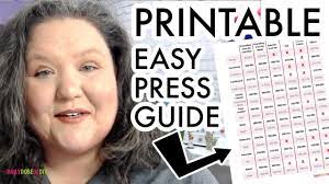 Sometimes, this is not always the case.… Your Cricut Heat Guide Printable Easy Press Settings Youtube