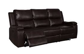 Clinton Power Recliner Sofa Dark