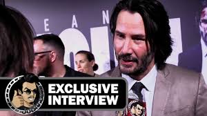 Keanu reeves hits hard, according to common. Exclusive John Wick 2 Cast And Crew Interviews Joblo Com Keanu Reeves Youtube
