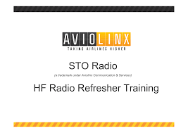 sto radio hf radio refresher training manualzz com