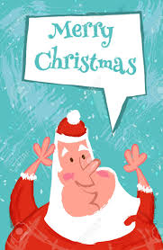 Funny Merry Christmas Card With Happy Santa Claus Vector Cartoon Royalty Free Cliparts Vectors And Stock Illustration Image 66460933 Choose from our professional christmas images including decorations, snow, presents or seasonal backgrounds. funny merry christmas card with happy santa claus vector cartoon