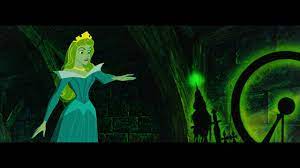 Princess aurora was cursed by the evil fairy maleficent, because of which she pricked her finger on the spinning wheel. Sleeping Beauty 1959 Rose Pricks Her Finger Youtube