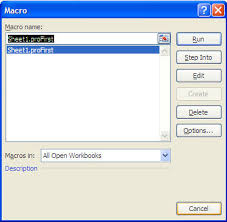 Do any of the following: Events In Vba Excel Macros