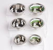 Acrylic Pet Feeder | Clear