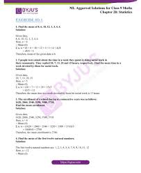 June 26 at 6:00 am ·. Ml Aggarwal Solutions For Class 9 Maths Chapter 20 Statistics Avail Free Pdf
