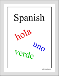 Pronunciation guide for the letters; Spanish Language Printable Worksheets Page 1 Abcteach