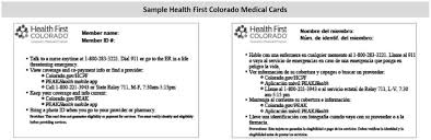 A collection of articles and resources on colorado's health care laws. Print Medicaid Card Colorado Gov Health