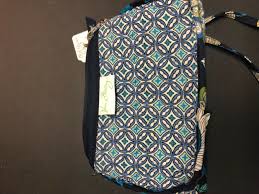 Vera bradley medium bowler style tote bag, floral nightingale pattern. Vera Bradley Mod Floral Blue Amy Purse Pricetronic
