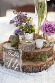 Check out our wooden slab centerpieces selection for the very best in unique or custom, handmade pieces from our party décor shops. 35 Rustic Wood Slab Centerpieces Into Your Wedding Trendy Wedding Ideas Blog