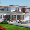 Exterior design _ modern villa. 1