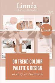 Linnea Instagram Puzzle Canva In 2021 Instagram Template Design Instagram Template Free Instagram