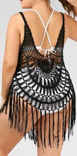 Black Bathing Suit Cover Up Plus Size Plus Size Crochet Beach Cover Up Cute Flattering Curvy Fit Bathing Suit Swimsuit Cover Up Plus Size Swimwear Women S Plus Size Swimwear Plus Size Bikini