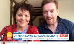 Part one, at the odeon west end. Damian Lewis Jokes He Finally Gets To Spend Time With Helen Mccrory Amid Their Self Isolation Daily Mail Online