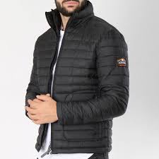 Large choix de modèles et coloris. Superdry Doudoune Double Zip Fuji M60002lr Noir Laboutiqueofficielle Com