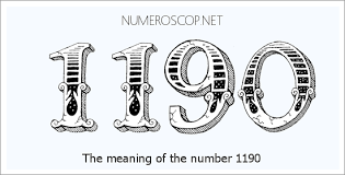 Angel Number 1190 Numerology Meaning Of Number 1190