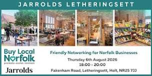 BLN August 2026 Networking - Jarrolds Letheringsett