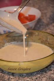 Recette De La Sauce Gruyere Sauces Taco Sauce Bechamel Et Mayonnaise