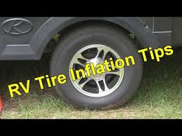 Rv Tire Inflation Tips Youtube