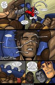 Logan explores his wild side in this unleashed comic page