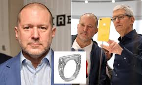 Apple designers Jony Ive and Marc Newson reveal ring made from a single  giant lab-grown stone